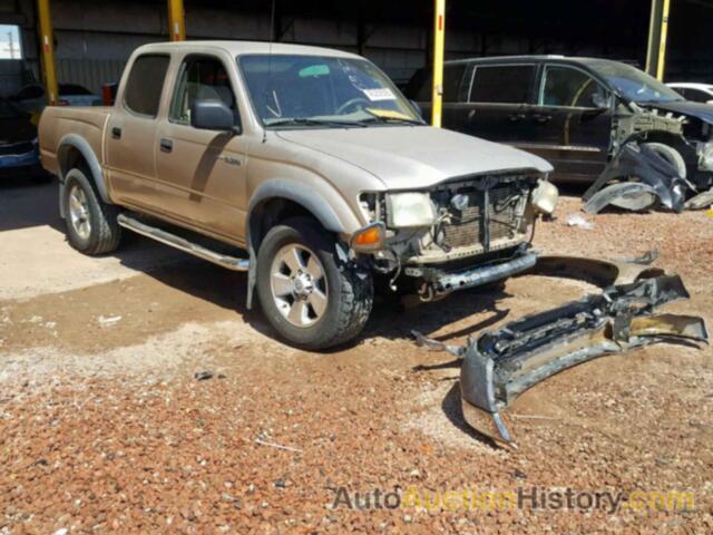 2001 TOYOTA TACOMA DOUBLE CAB PRERUNNER, 5TEGN92N11Z871844