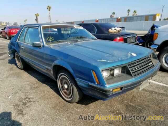 1981 FORD MUSTANG, 1FABP10B3BR128233