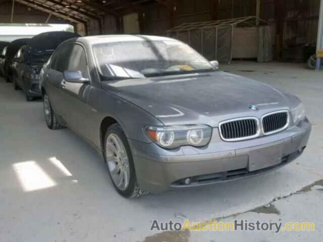 2002 BMW 745 I I, WBAGL63452DP52339