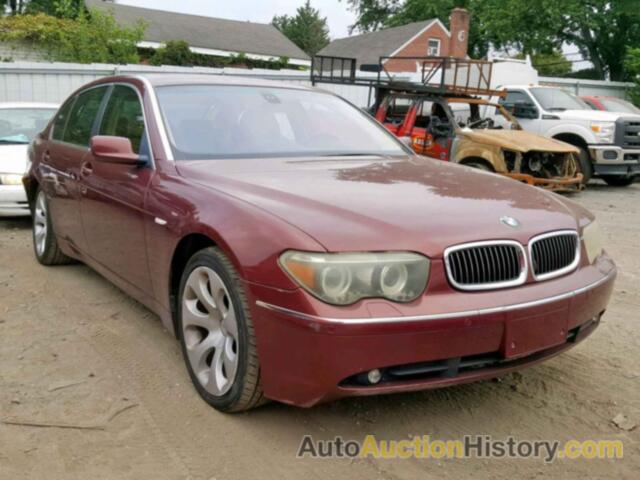2004 BMW 745 LI, WBAGN63594DS51931