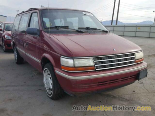 1992 PLYMOUTH GRAND VOYAGER SE, 1P4GH44R1NX221186