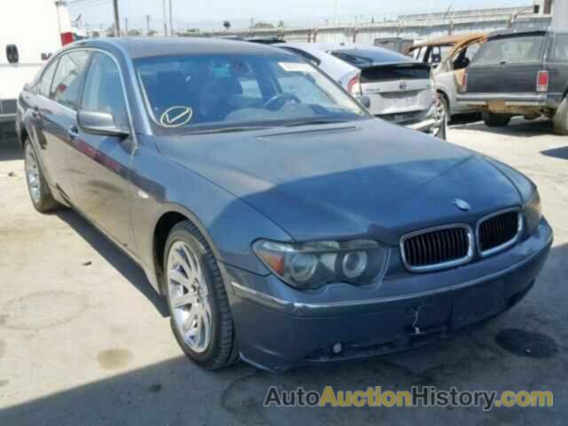 2005 BMW 745 LI LI, WBAGN63585DS57639
