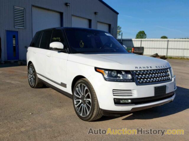 2016 LAND ROVER RANGE ROVER SUPERCHARGED, SALGS2EF6GA273300