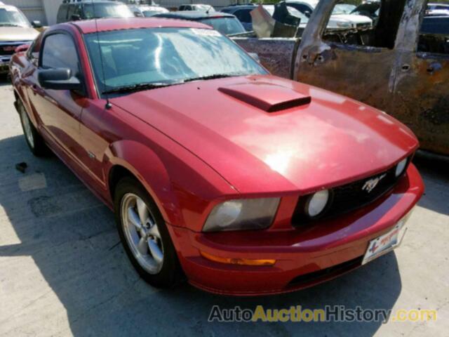 2007 FORD MUSTANG GT GT, 1ZVFT82H475300976