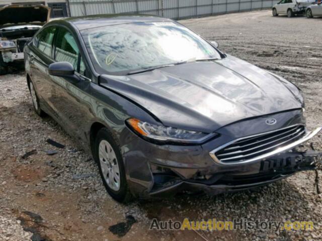 2019 FORD FUSION S S, 3FA6P0G72KR130623