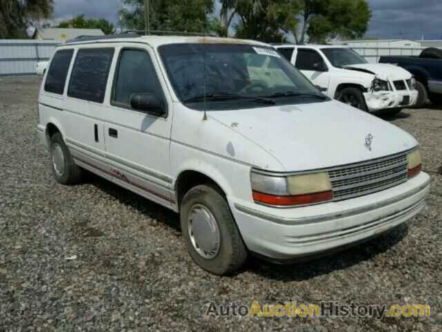 1992 PLYMOUTH VOYAGER, 2P4GH2534NR748359