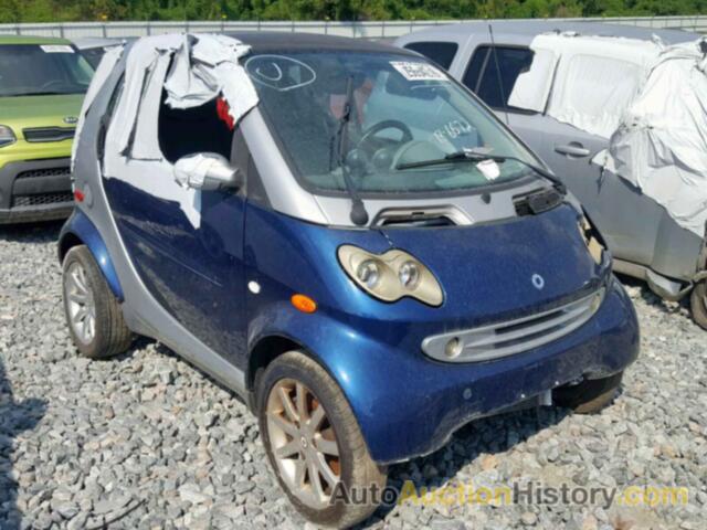 2005 SMART FORTWO, WME4503321J249740