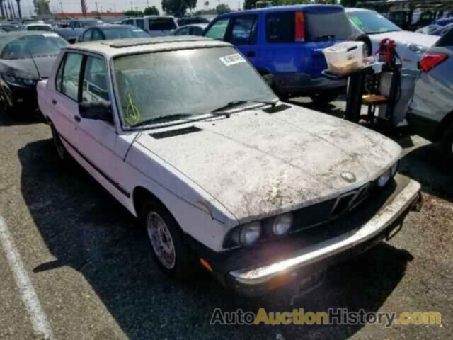 1983 BMW 5 SERIES E AUTOMATIC, WBADK8306D7968801