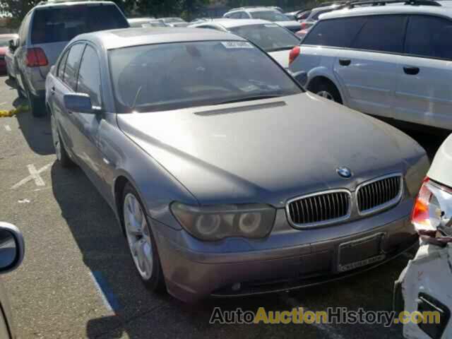 2004 BMW 745 I I, WBAGL63544DP72495