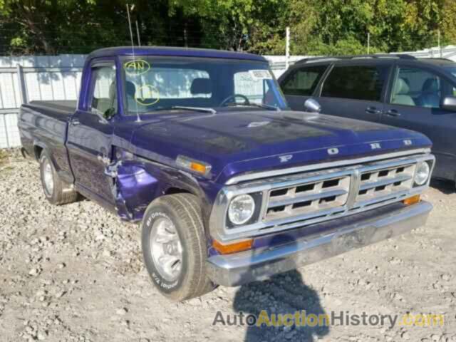 1972 FORD F-100, F10GEP63677