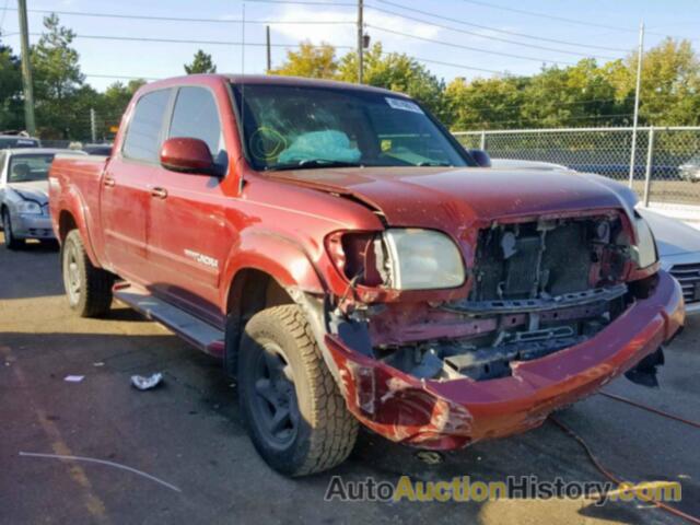2004 TOYOTA TUNDRA DOU DOUBLE CAB LIMITED, 5TBDT48144S436360