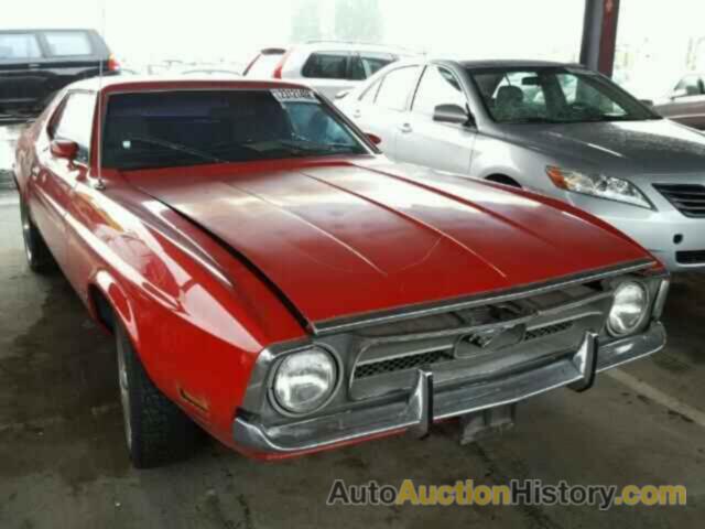 1971 FORD MUSTANG, 1F01F172843