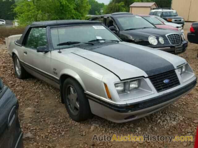1984 FORD MUSTANG GL, 1FABP27M9EF186558