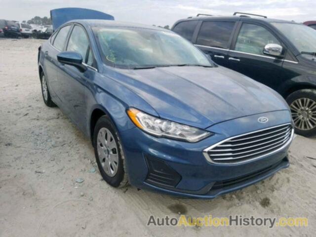 2019 FORD FUSION S S, 3FA6P0G76KR265488