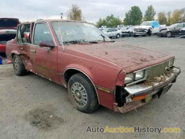 1984 CADILLAC ALL OTHER, 1G6AG69P1EJ403007