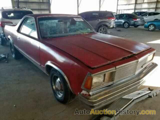 1981 CHEVROLET ALL OTHER, 1GCCW80A2BZ401633
