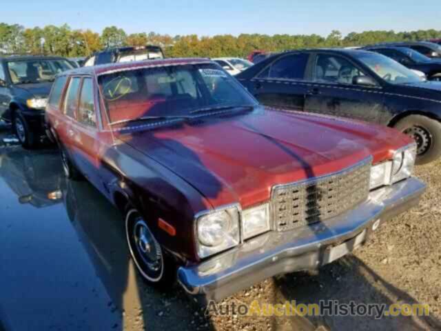 1978 PLYMOUTH ALL OTHER, HL45D8B101538