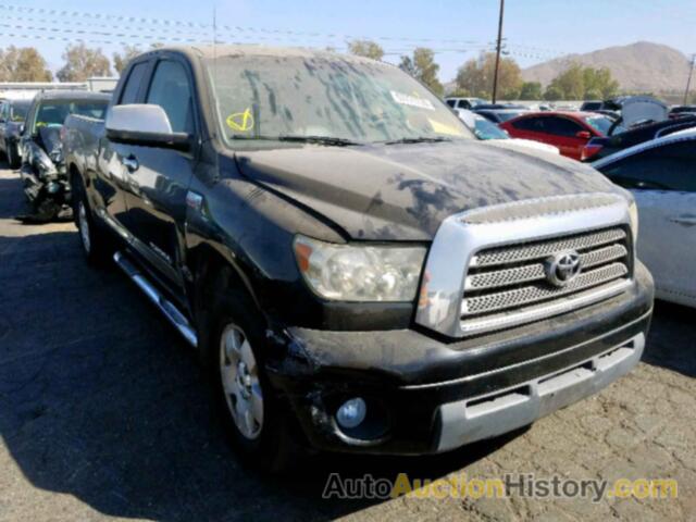 2007 TOYOTA TUNDRA DOU DOUBLE CAB LIMITED, 5TBRV58167S458127