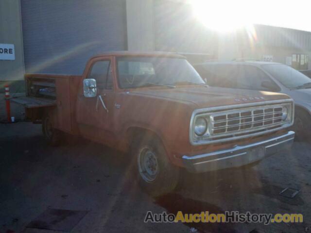 1975 DODGE TRUCK, D21BF5S072272