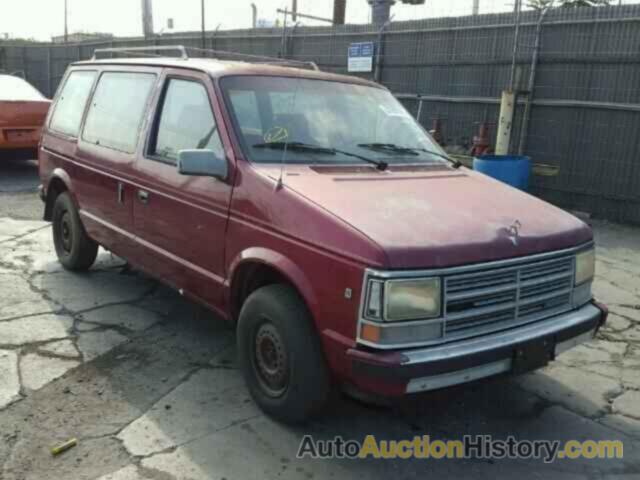 1989 PLYMOUTH VOYAGER SE, 2P4FH4538KR306056