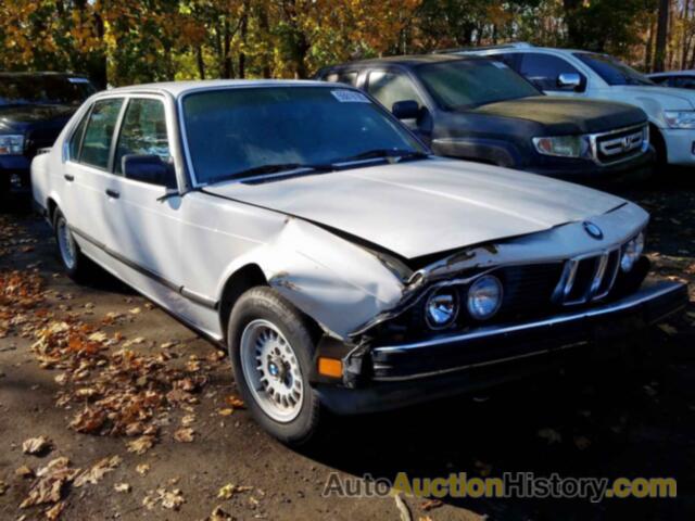 1985 BMW 7 SERIES I, WBAFH7409F0630255