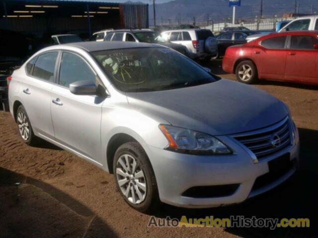 2014 NISSAN SENTRA S, 3N1AB7APXEY246380