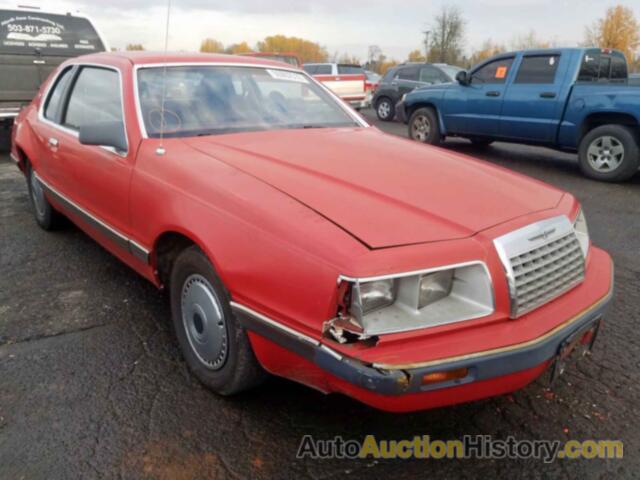 1984 FORD TBIRD, 1FABP46F4EH214415