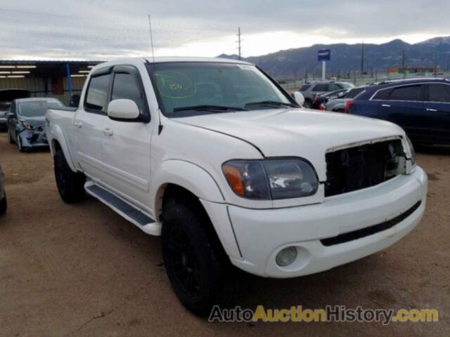 2005 TOYOTA TUNDRA DOU DOUBLE CAB LIMITED, 5TBDT48115S493827