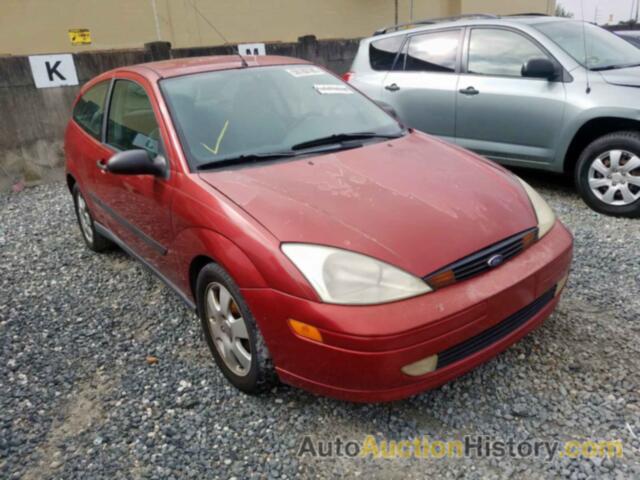 2002 FORD FOCUS ZX3 ZX3, 3FAFP31332R228518
