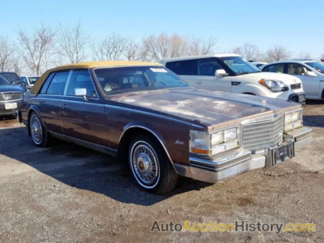 1984 CADILLAC SEVILLE, 1G6AS6981EE817646