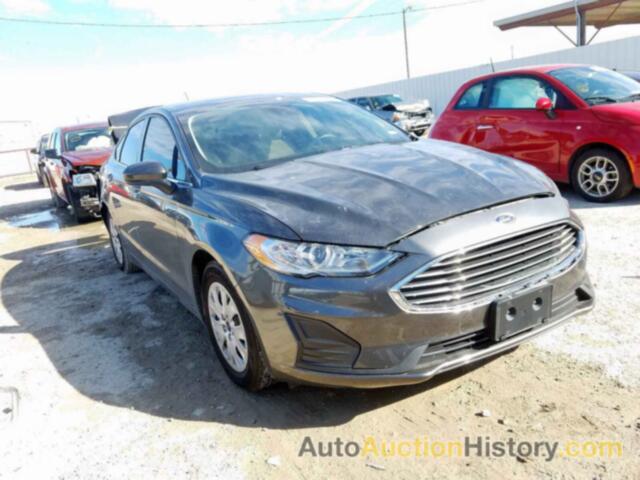 2019 FORD FUSION S S, 3FA6P0G76KR215545