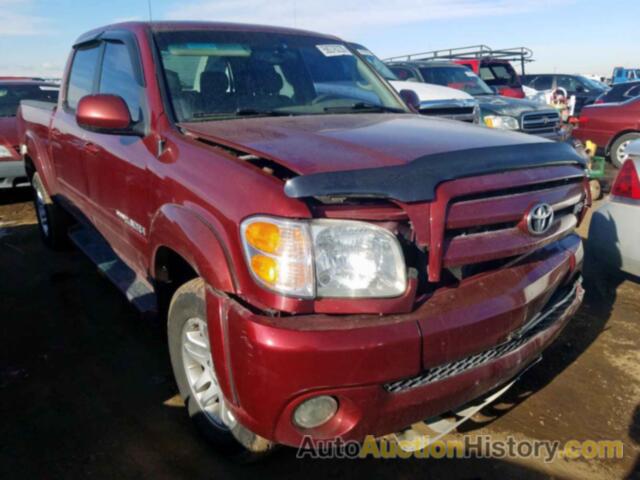 2004 TOYOTA TUNDRA DOU DOUBLE CAB LIMITED, 5TBDT48154S461901