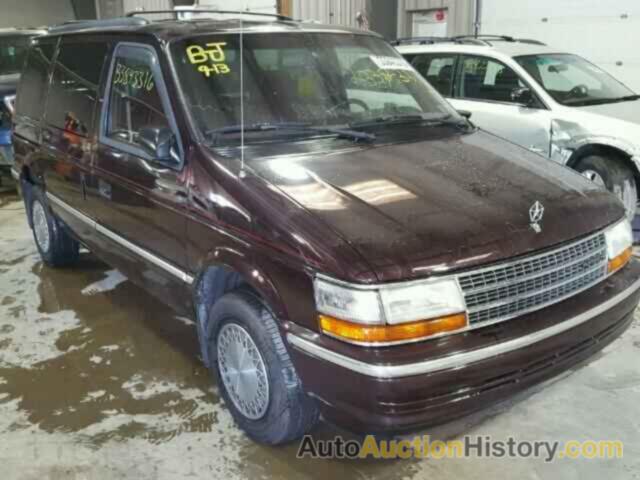 1992 PLYMOUTH VOYAGER SE, 2P4GH4531NR651177