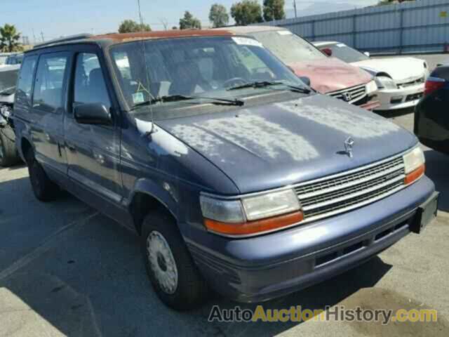 1994 PLYMOUTH VOYAGER, 2P4GH2537RR721341