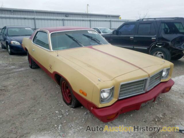 1976 DODGE CHARGER, WL23G6G122784