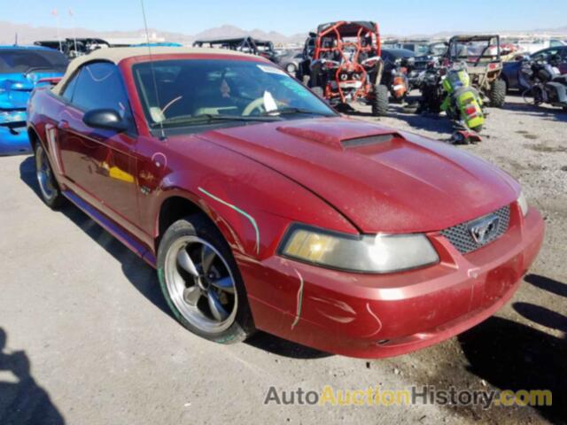2003 FORD MUSTANG GT GT, 1FAFP45X23F323542