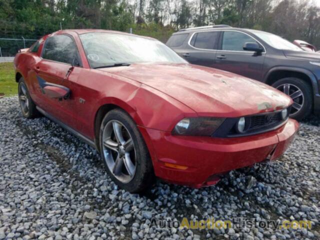 2010 FORD MUSTANG GT GT, 1ZVBP8CH2A5102163