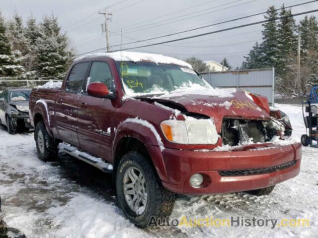 2006 TOYOTA TUNDRA DOU DOUBLE CAB LIMITED, 5TBDT48126S512144