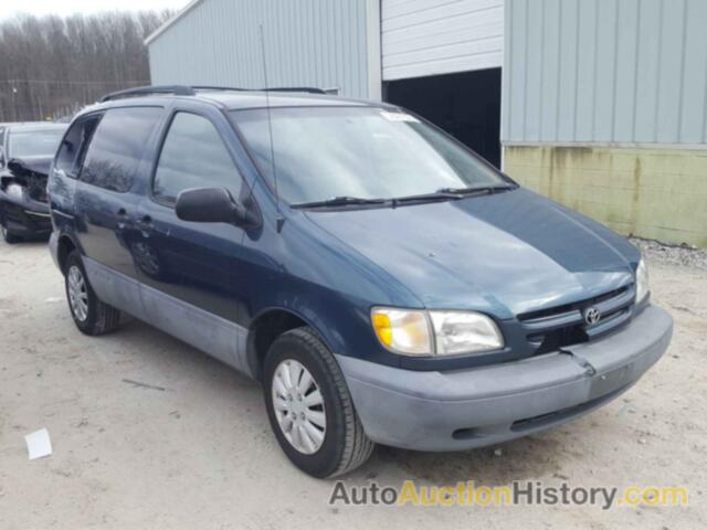 1998 TOYOTA SIENNA LE LE, 4T3ZF13C0WU009139