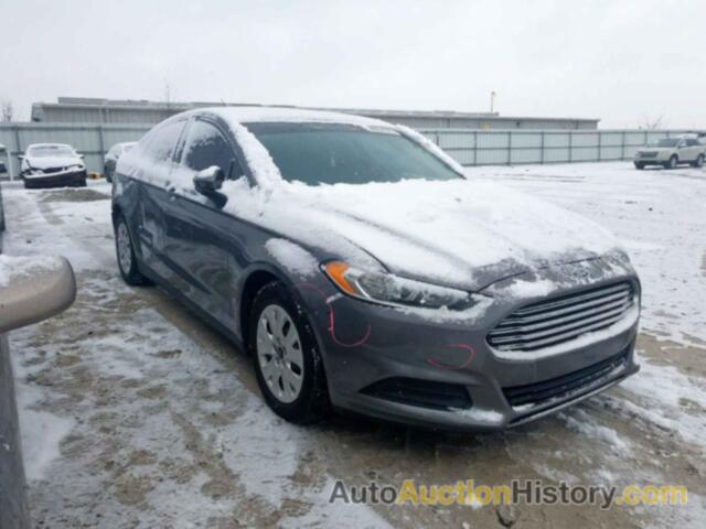 2013 FORD FUSION S S, 3FA6P0G74DR340238