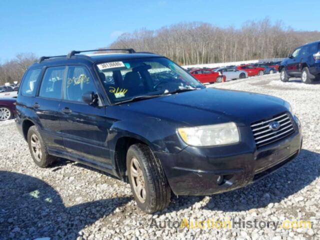 2007 SUBARU FORESTER 2.5X, JF1SG63637H716058