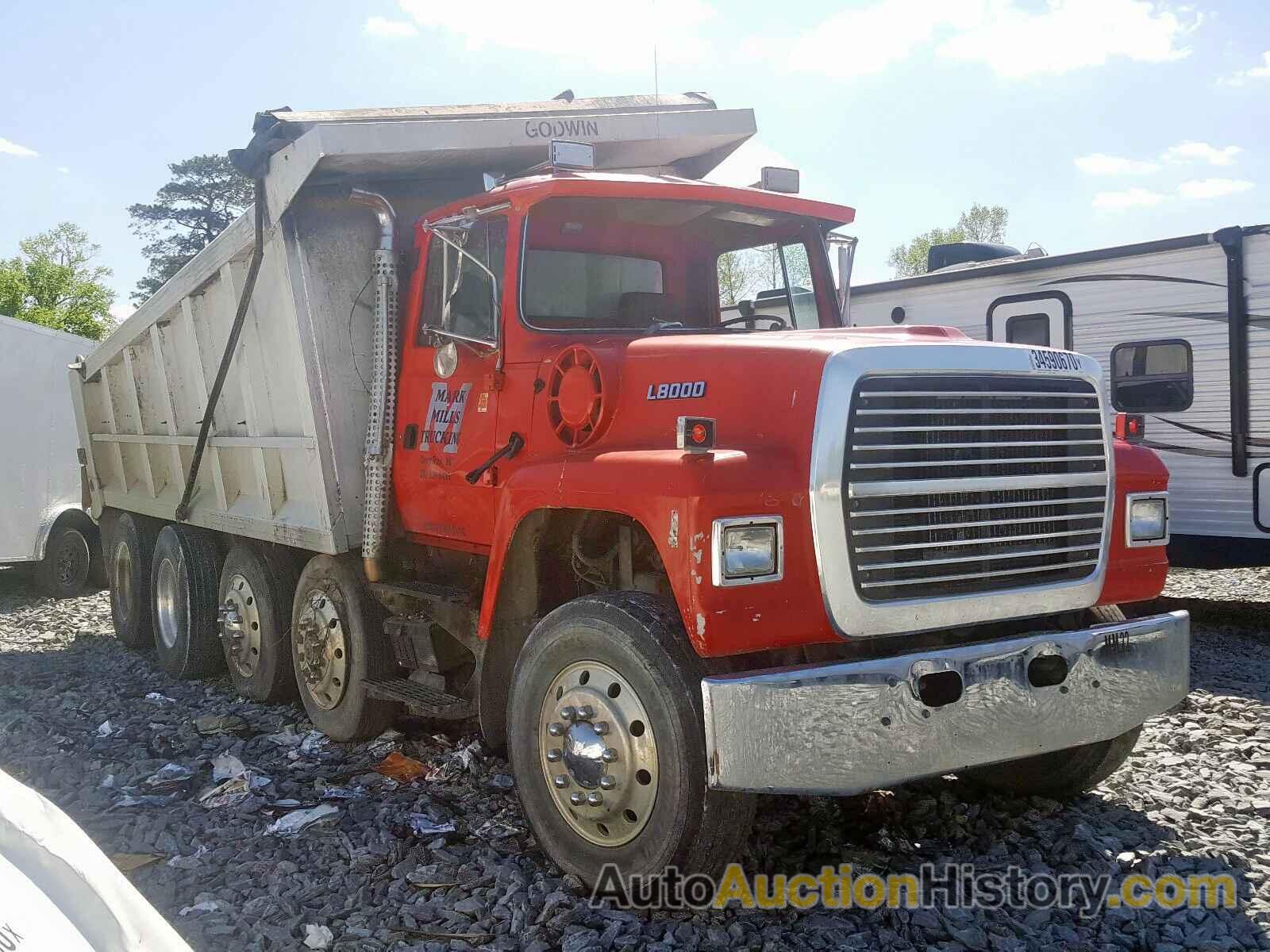 1993 FORD ALL OTHER LT8000F, 1FDYU82E0PVA37489