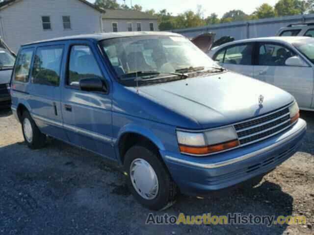 1993 PLYMOUTH VOYAGER, 2P4GH2533PR356704
