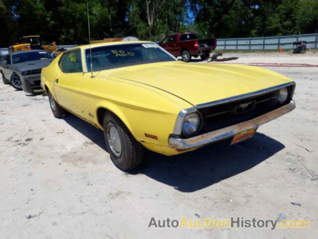 1971 FORD MUSTANG, 1T02L163524