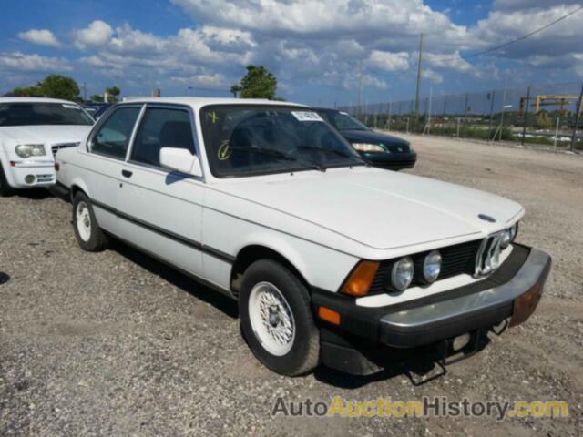 1983 BMW 3 SERIES I, WBAAG3301D9009186