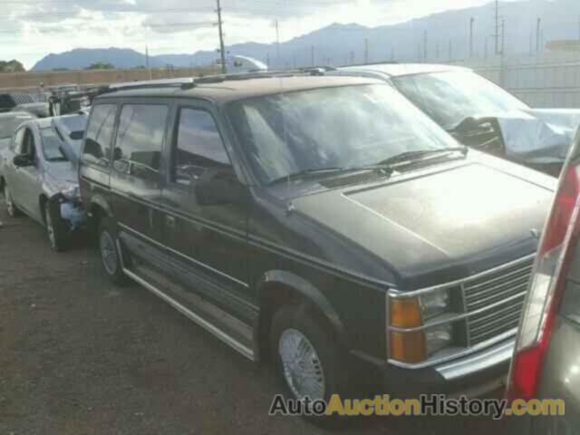 1986 PLYMOUTH VOYAGER LE, 2P4FH51G0GR850430