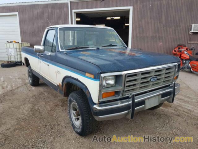 1986 FORD F150, 1FTEF14H2GPC01734