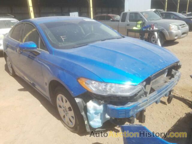 2019 FORD FUSION S, 3FA6P0G78KR232928