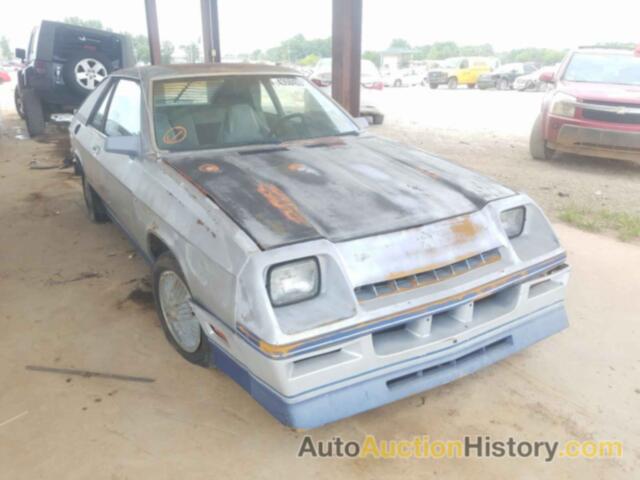 1983 DODGE ALL OTHER CHARGER, 1B3BZ6482DD297385
