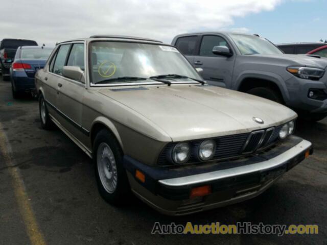1988 BMW 5 SERIES BASE, WBADC740XJ1719809